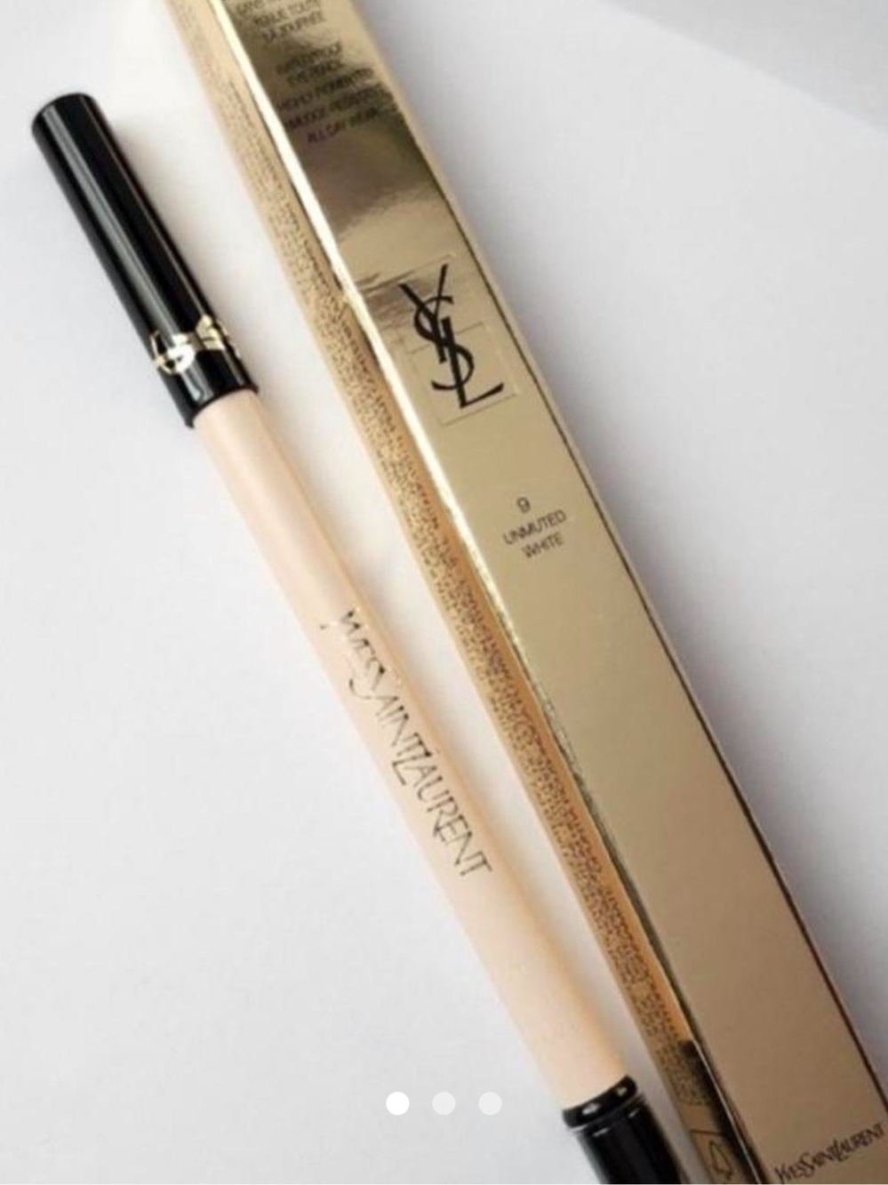 Yves Saint Laurent White Eye Liner Pencil NIB✨ FREE GIFT WITH EVERY PURCHASE ✨
